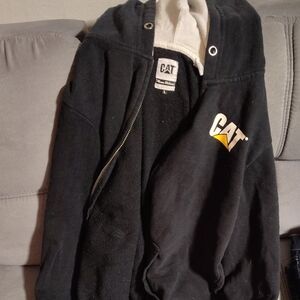 Caterpillar Black Hoodie Sweater